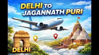 Delhi Se Jagganath Puri Tak Ka Safar! #vlog173 #365dayschallenge
