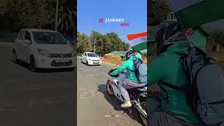 REPUBLIC DAY RIDE #youtubeshorts #republicday #wheelie #ride
