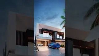 watch how we can make amazing render for villa elevations