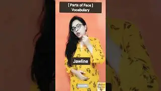 Face vocabulary | Parts of face in English #english #face #shorts #vocabulary