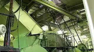 Navajo Mine - Inside a walking dragline