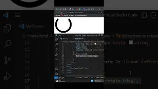 loading animation using html and css | #html #css #animation #coding #web #developer#frontend#shorts