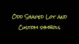 SmartDraw: Odd Shaped Lot and Custom Symbols