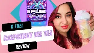 DANUCD X RASPBERRY ICE TEA flavor #gfuel #review