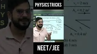 Equation of Continuity Question Short Trick | #sachinsirphysics #neet2024 #shorts
