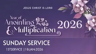 LIVE | SUNDAY 1st SERVICE | 25 JAN-2026 | PASTOR.CJ SAMUEL | ATHUMANESAR MINISTRIES KARNATAKA