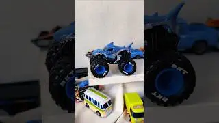 Monster Jam Megalodon,Monster car #disneycars #mcqueen #monstertruck #monsterjam