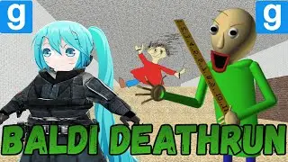 Baldi's Gmod DEATHRUN Drove us INSANE! (Garry's Mod Funny Moments)