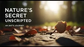 Nature's Secret Unscripted: An Ant's journey full of obstacles, growth, and discovery