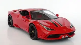 1:18 Bburago Ferrari 458 Speciale (signature)