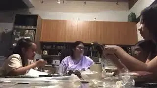 Making DIY Costume for Mr. and Ms. Literature at Home Timelapse