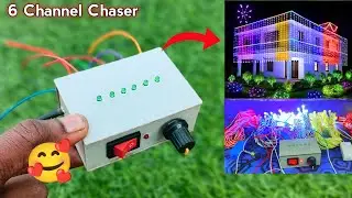 6 Channel Jhaler Chaser || How To Make Diwali 6 channel Jhalar Chaser | Dipawali Decoration product 