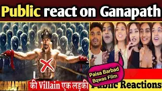 Ganapath Trailer Review || public react on tiger shroff ganapath movie|| complete Review by Najaf