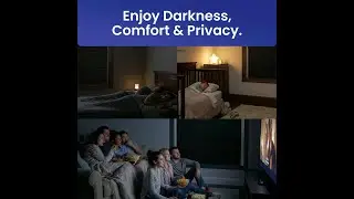 Light Leaking Around Blackout Shades? How to Block Light Gaps Around Shades With Sleepy Time Tracks