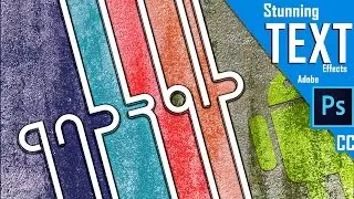 Photoshop: Awesome,Stunning Android Text Effect In Photoshop CC | One Shoot Production TV