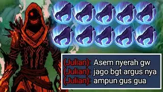 ARGUS JUNGGLER LAWAN HYPER JULIAN TONTON GAESS BUILD OP ARGUS 2025 AUTO BADAS  TOP GLOBAL ARGUS MLBB