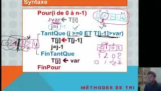 16#Algorithme (tri par insertion) Darija