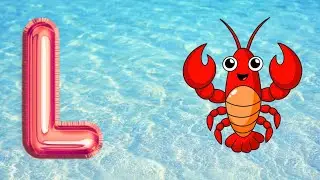 Sea Creatures and Ocean Themed ABCS | Songs for Babies and Toddlers | Learning ABC | Music for baby