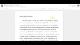 SU18 EN300 Essay 1 overview