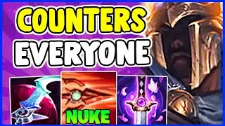 HOW TO DESTROY ANY ASSASSIN WITH PANTHEON MID IN SEASON 12 | Pantheon Guide S12 - League Of Legends