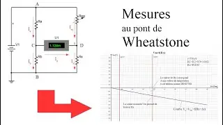 Mesures au pont de wheatstone