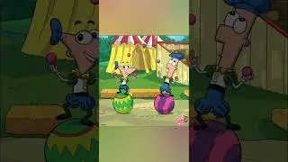 Happy Colour - Colour by Number. Disney Phineas And Ferb 🦆🎩🕵️&zwj;♂️ - Phineas & Ferb Juggle At Circus 🎪