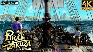 Like a Dragon: Pirate Yakuza in Hawaii - Open Sea Free Roam Gameplay (PS5 Pro | 4K 60FPS)