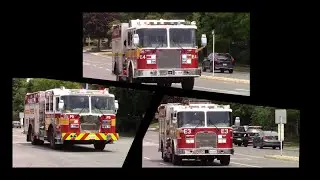 HFD - *Small Convoy* Hamilton Fire Responding/On Scene To A Structure Fire! (6/30/2022)