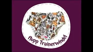 Die flupp Trainer-Stoffwindel in der Verwendung