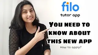Знаете ли вы об этом приложении? Как подать заявку ? Приложение Filo Tutor #онлайнрепетитор #работанадоме