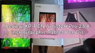 Review XP-PEN Artist24 Pro 23,8 inch Gracphic Tablet Pen Display 2K QHD-tekenmonitor met 2 rode wijz