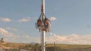 RoyalGorge Skycoaster ride: A Thrilling Descent by Kothai & Diya