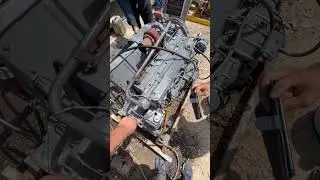 Deutz 6FL1012 engine test