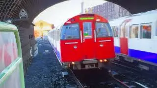 Train Sim World 5 London Underground ￼train 1972 stock departing Queen&rsquo;s Park to Elephant and Castle