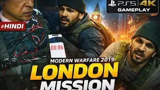 Modern Warfare 2019 Campaign London Mission Hindi Gameplay