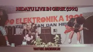 Hidayu LIVE in Gerik (1991)