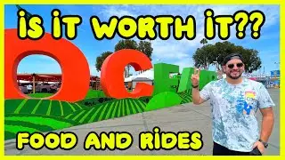 IS THE OC FAIR WORTH IT?! | ORANGE COUNTY FAIR | FOOD | RIDES