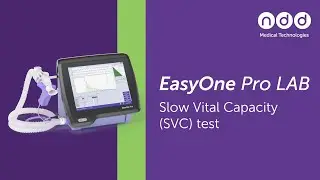 Slow Vital Capacity (SVC) test - EasyOne Connect software