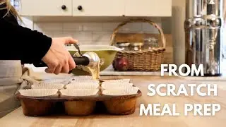 Weekly Homemade Kitchen Restock & Reset | From Scratch Meal Prep for 2