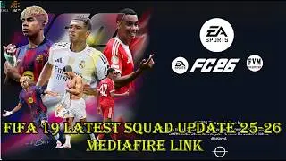 Составы команд FIFA 19 обновлены с учетом последних трансферов 🚨 Файл 5 МБ | Прямая установка