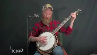 G Banjo Licks Open Position 