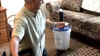 How to build a homemade bingo or lottery blower with ping pong balls