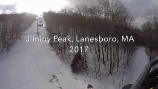 Skiing Jiminy Peak, MA