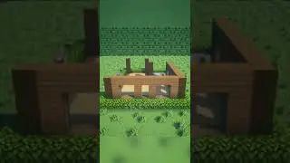 Wooden House tutorial #shorts #minecraft #tutorial