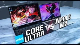 INTEL CORE ULTRA vs APPLE M2 Gaming: Prepare to be Amazed! or Shocked?????????