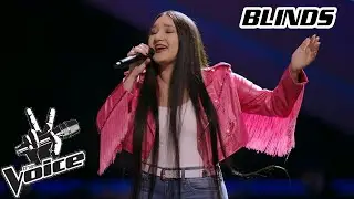 Hailey Wright sings (Before the Next Teardrop Falls) by Freddy Fender | Blinds | The Voice 2025
