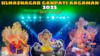 ULHASNAGAR GANAPATI AAGMAN GANARAJ GROUP MAHADEV GROUP NEW YOUNGSTERS GROUP ||DKTV VLOG||