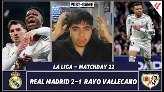 MBAPPE SAVES MADRID AGAIN! | Last Minute Penalty DRAMA! | Real Madrid 2-1 Rayo Vallecano | La Liga