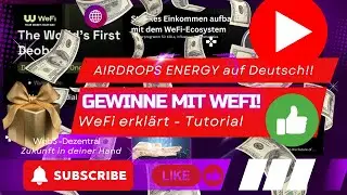 WeFi Airdrops Tutorial auf Deutsch