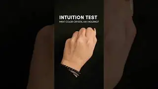 Intuition Test🔮 What Color Crystal Am I Holding?